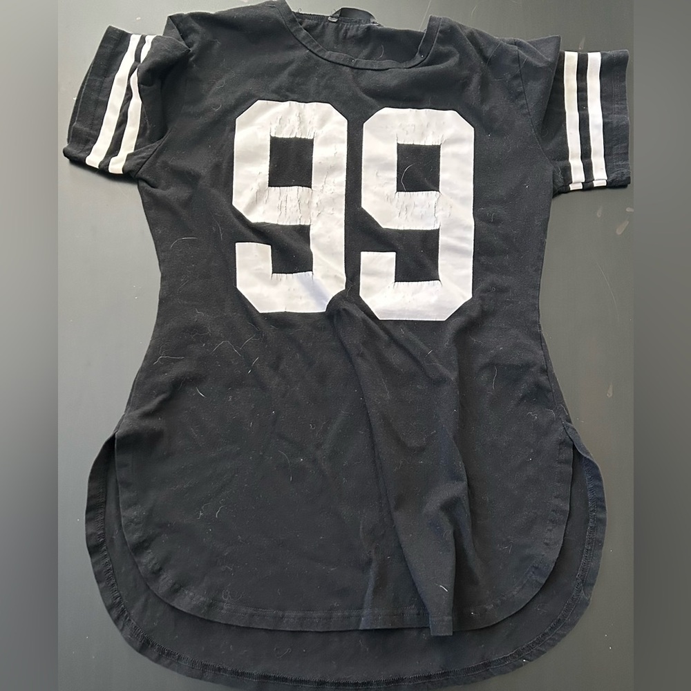 Black T-Shirt with Number 99